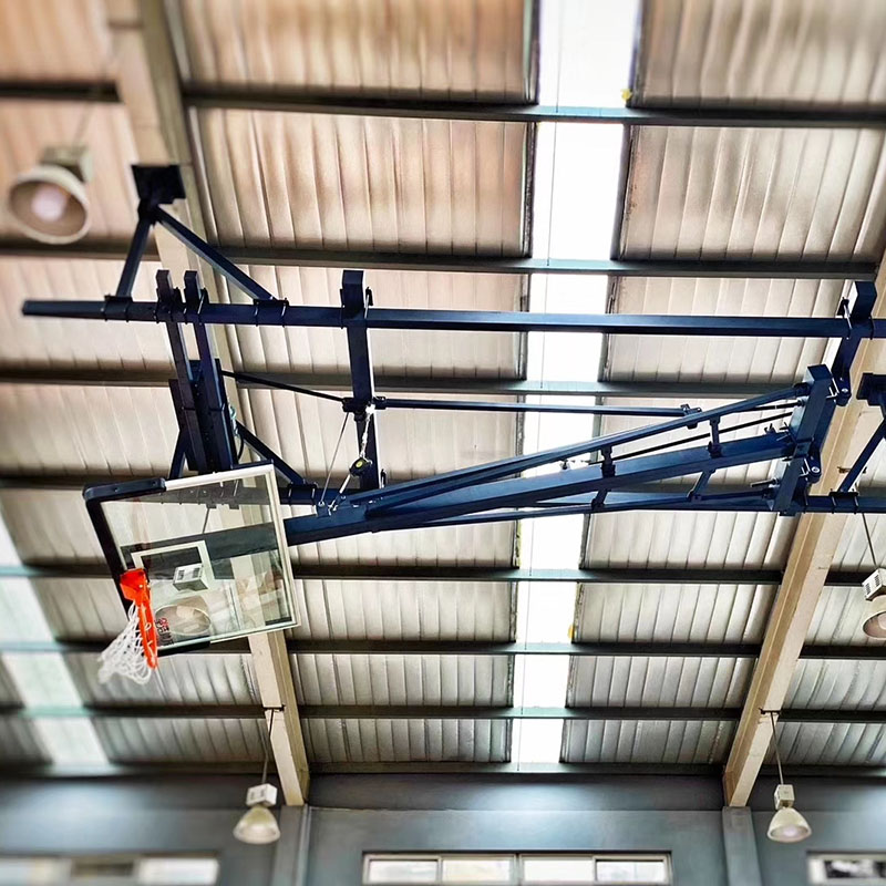 吊梁折叠篮球架