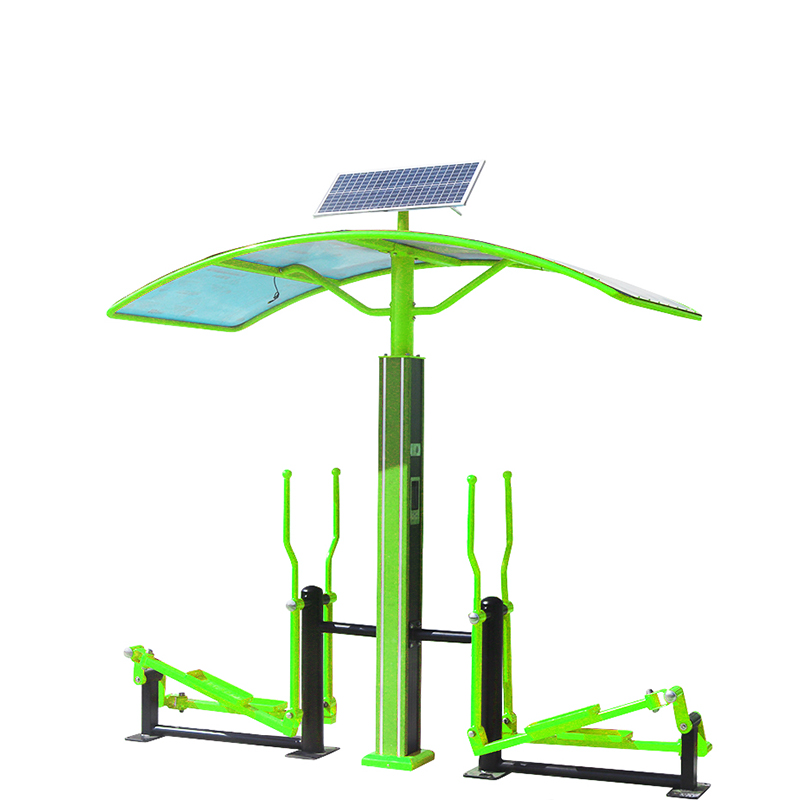 智能双位平步机 - 星空电竞官网校园健身路径设备。